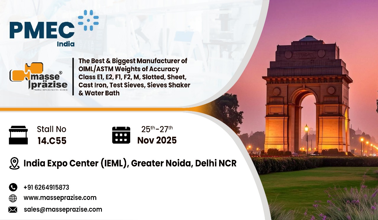Precision with Masse Präzise at PMEC India 2025
